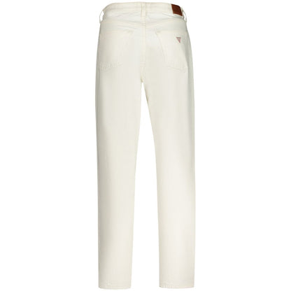White Cotton Women Jeans