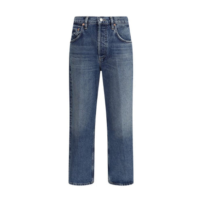 Blue Cotton Jeans Denim