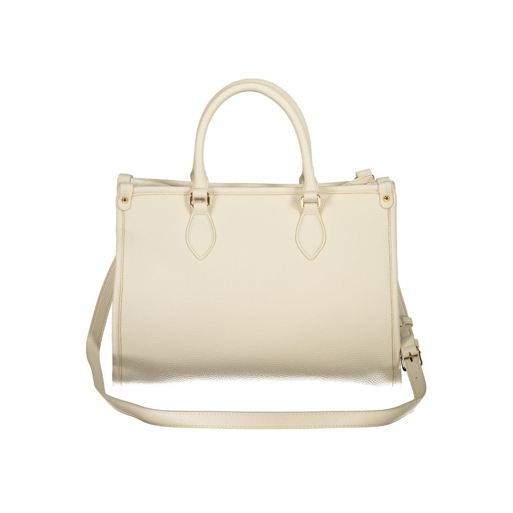 Beige Polyethylene Handbag