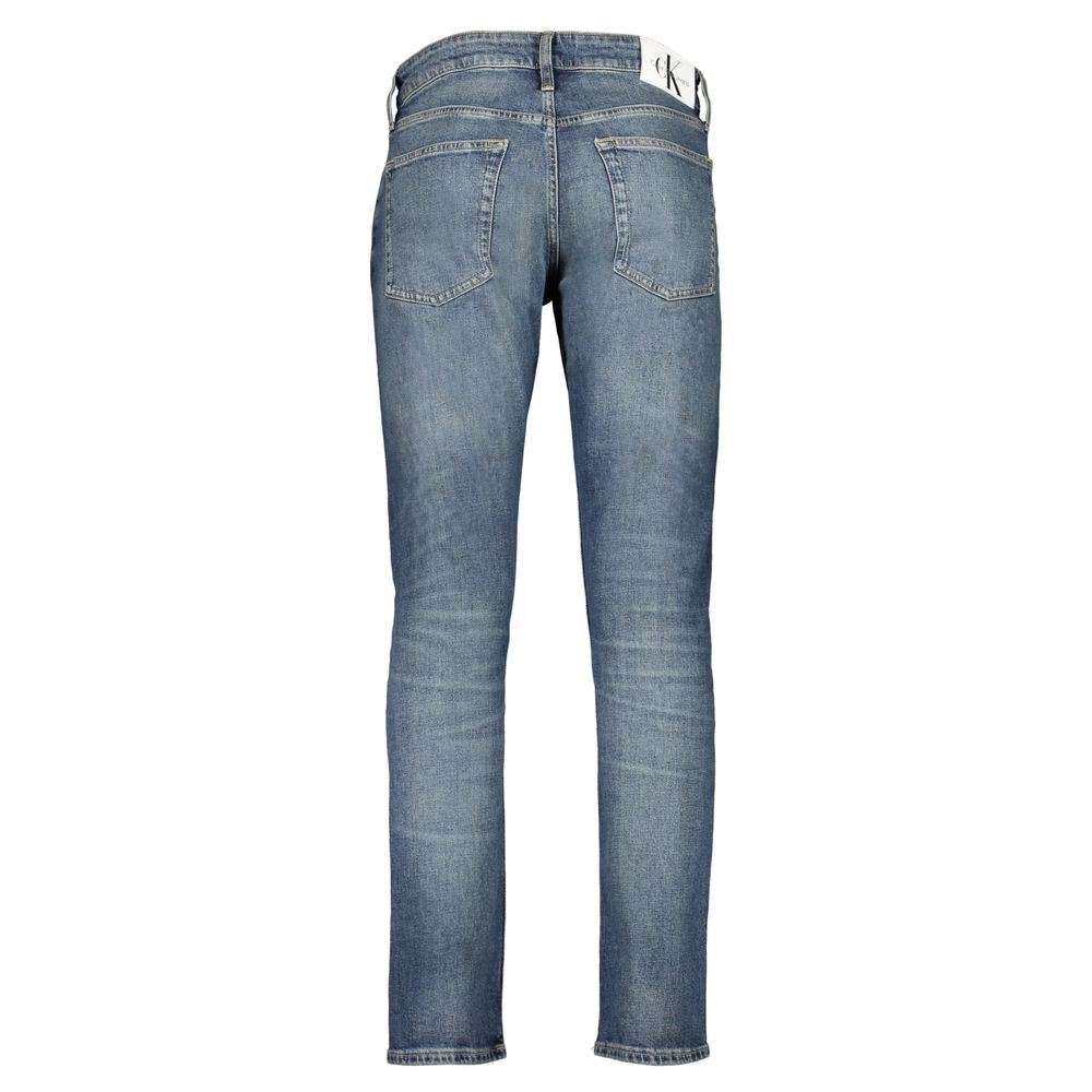 Blue Cotton Men Jeans