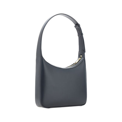 Black Calf Leather Bos Taurus Shoulder Bag