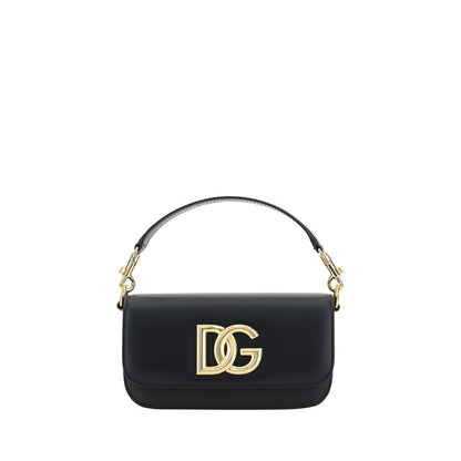Black Calf Leather Bos Taurus Handbag