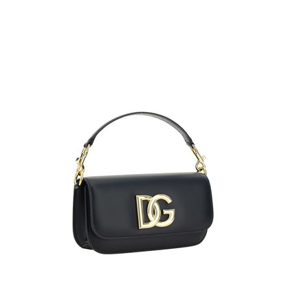 Black Calf Leather Bos Taurus Handbag