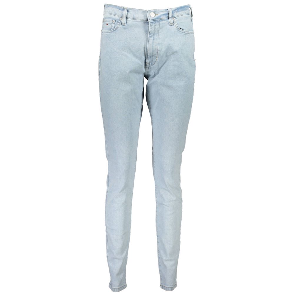 Blue Cotton Jeans Denim