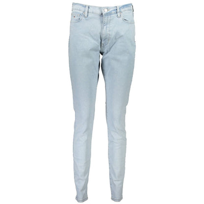 Blue Cotton Jeans Denim
