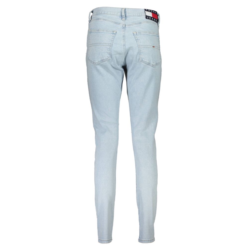 Blue Cotton Jeans Denim