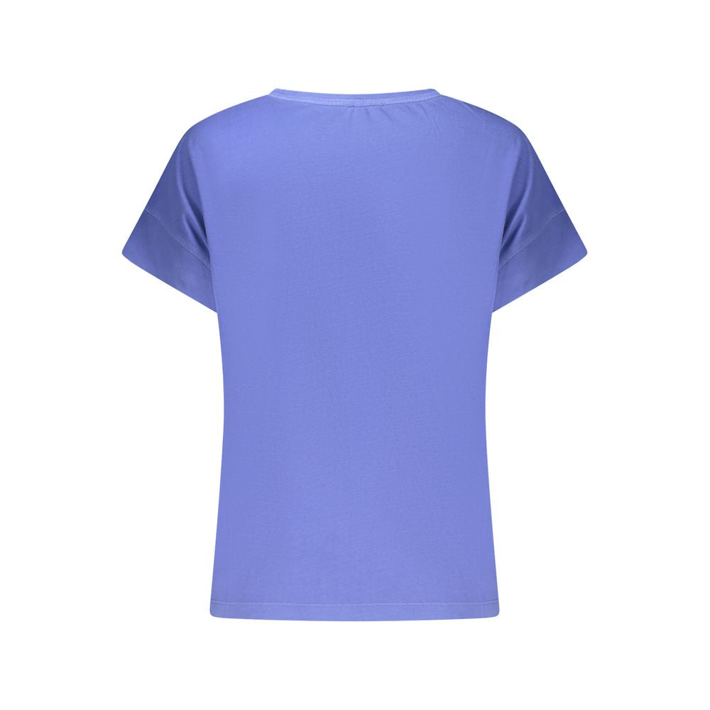 Blue Cotton T-Shirt