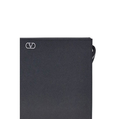 Black Calf Leather Bos Taurus Wallet