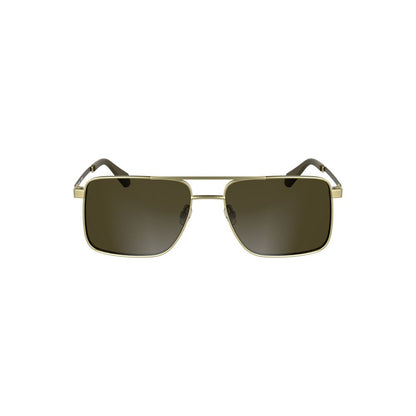 Gold Metal Men Sunglass