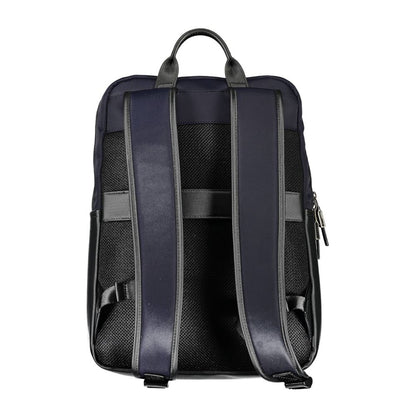 Blue Polyethylene Backpack