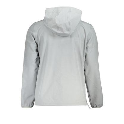 Brown Polyester Men Jacket