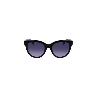 Black Acetate Women Sunglasses