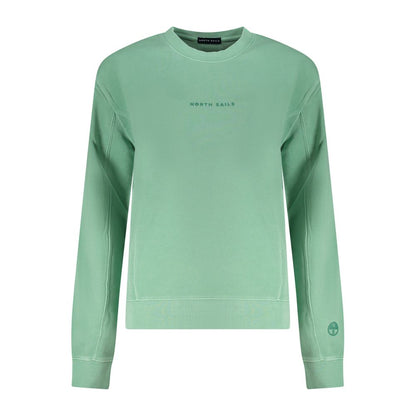 Green Cotton Sweatshirt