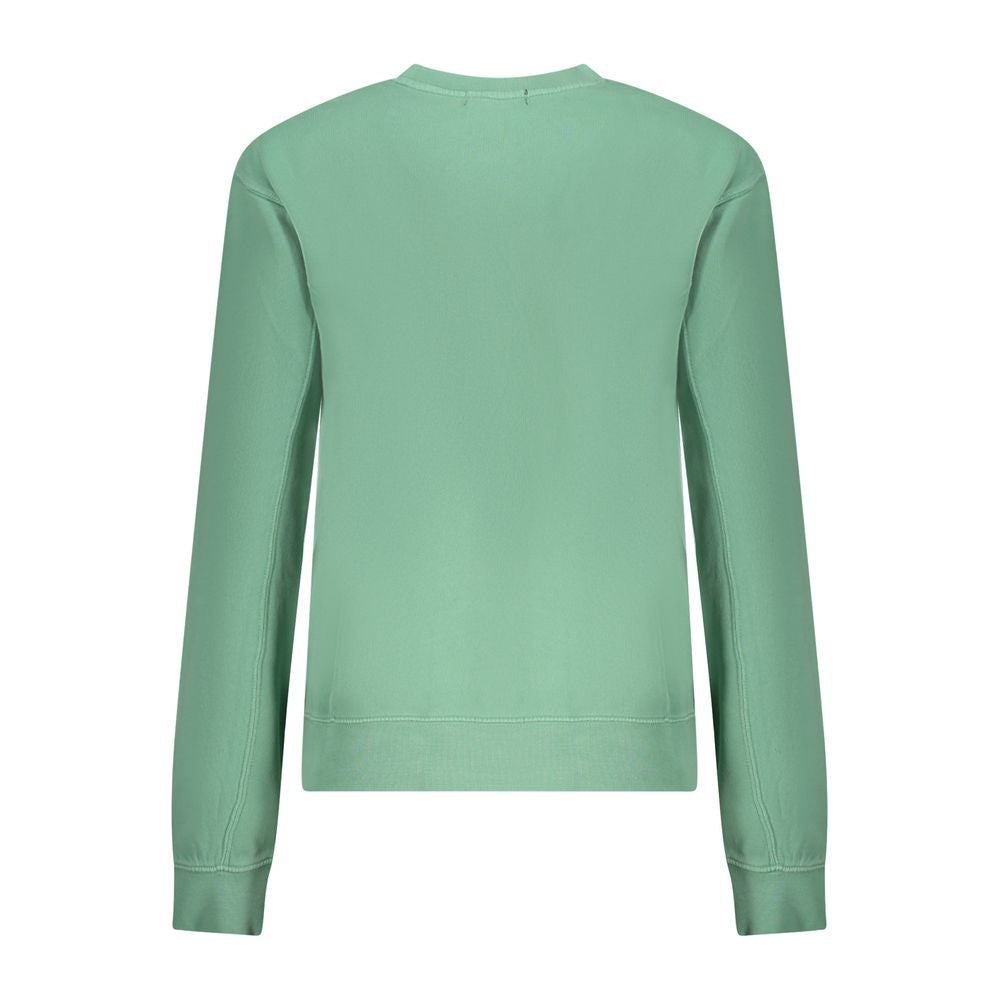 Green Cotton Sweatshirt