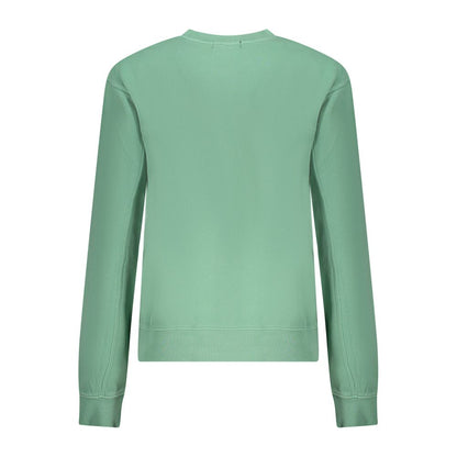 Green Cotton Sweatshirt