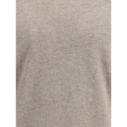 Beige Cashmere Cashmere Sweater