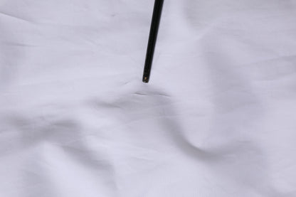 White Cotton Short Sleeves Men Formal Shirt