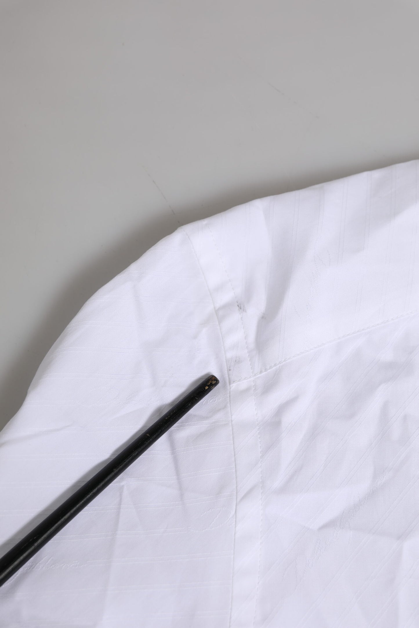 White Cotton GOLD Long Sleeves Formal Shirt