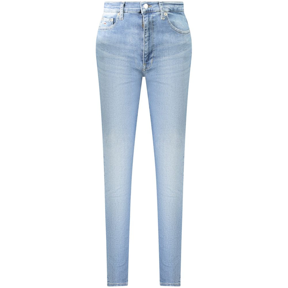 Blue Cotton Jeans Denim