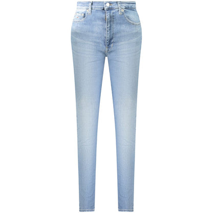Blue Cotton Jeans Denim