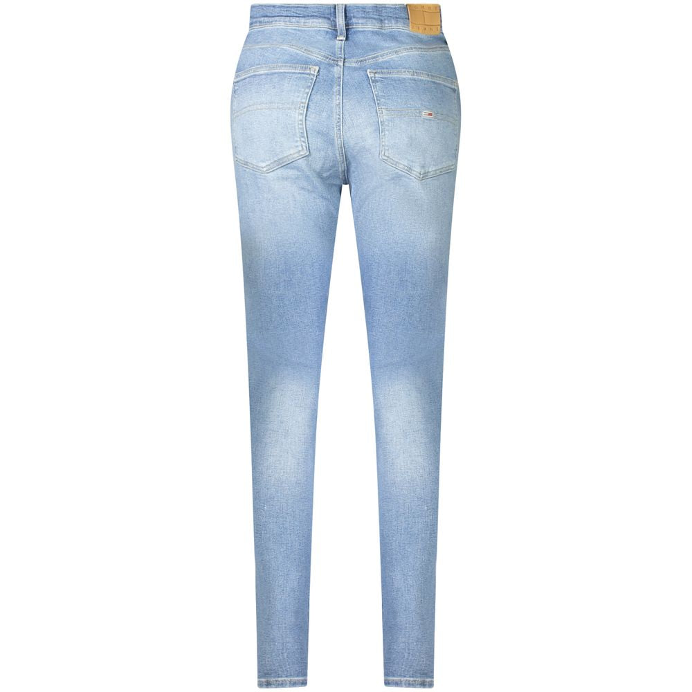 Blue Cotton Jeans Denim