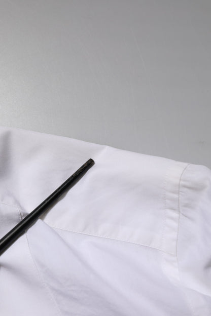 White GOLD Cotton Poplin Dress Formal Shirt