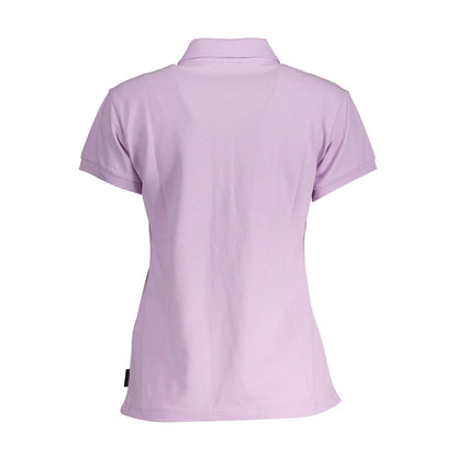 Pink Cotton Polo Shirt
