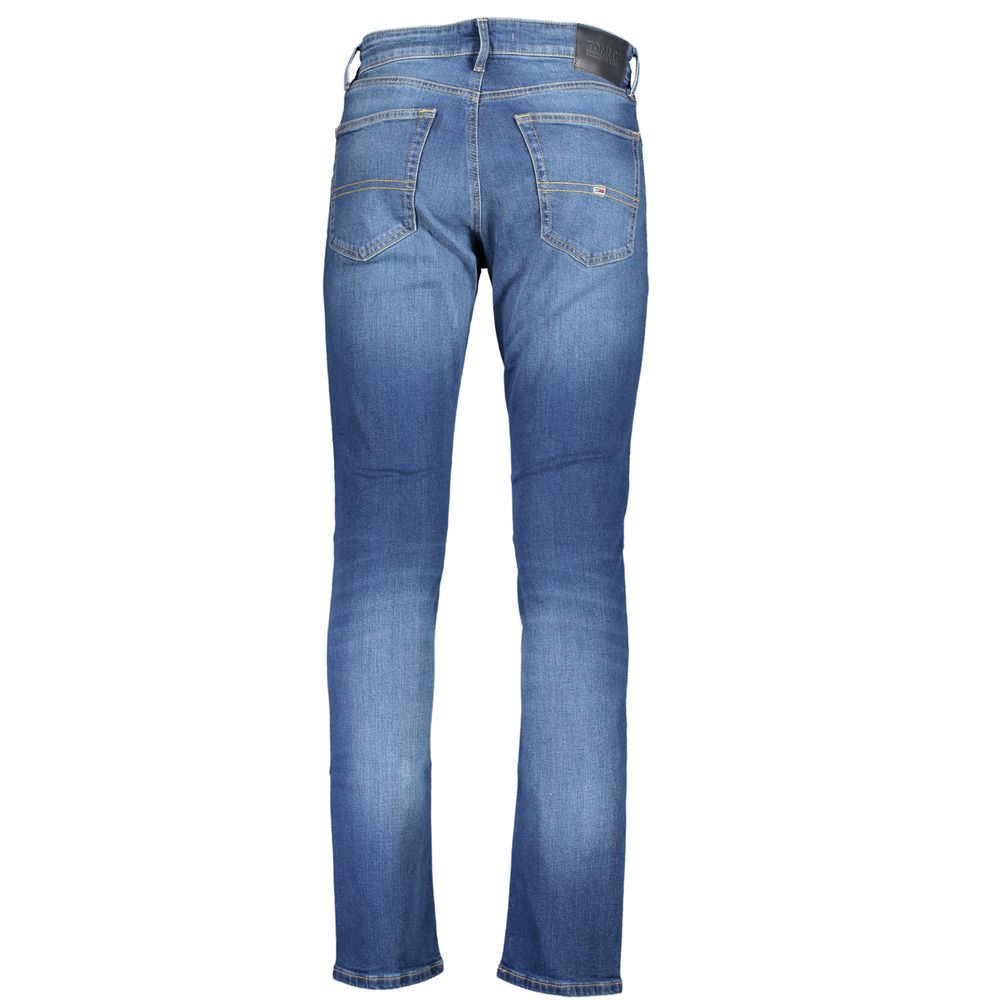 Blue Cotton Jeans Denim