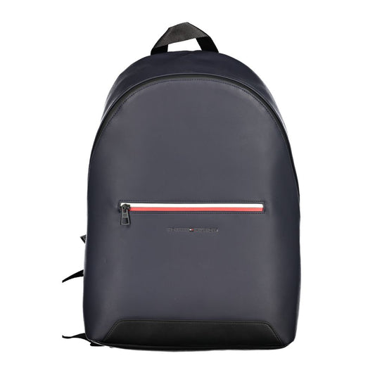 Blue Polyester Backpack