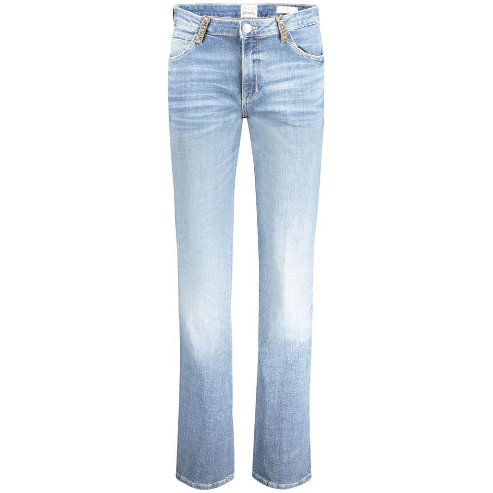 Blue Cotton Jeans Denim