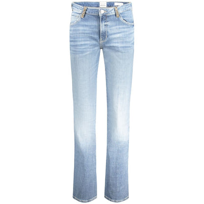 Blue Cotton Jeans Denim