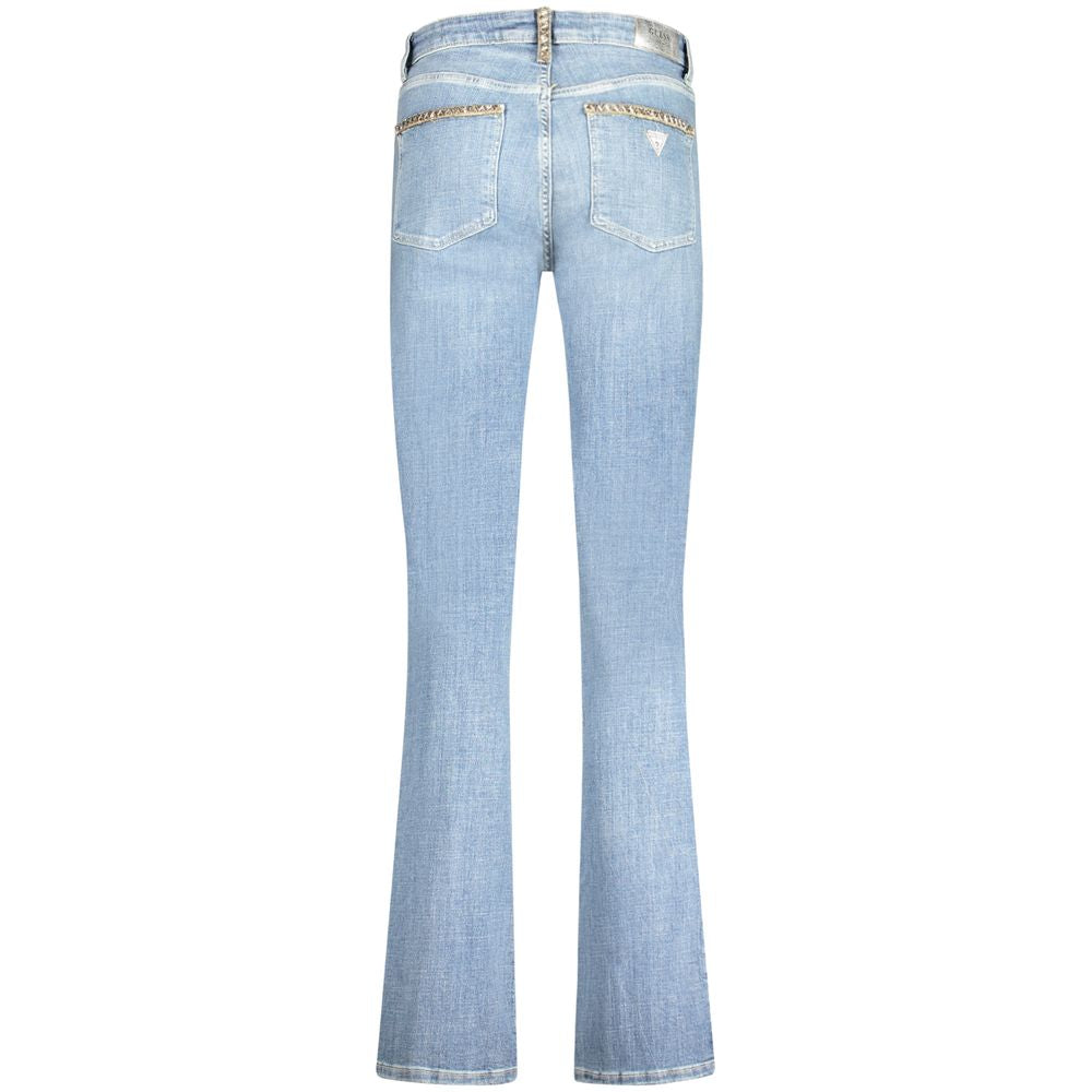 Blue Cotton Jeans Denim