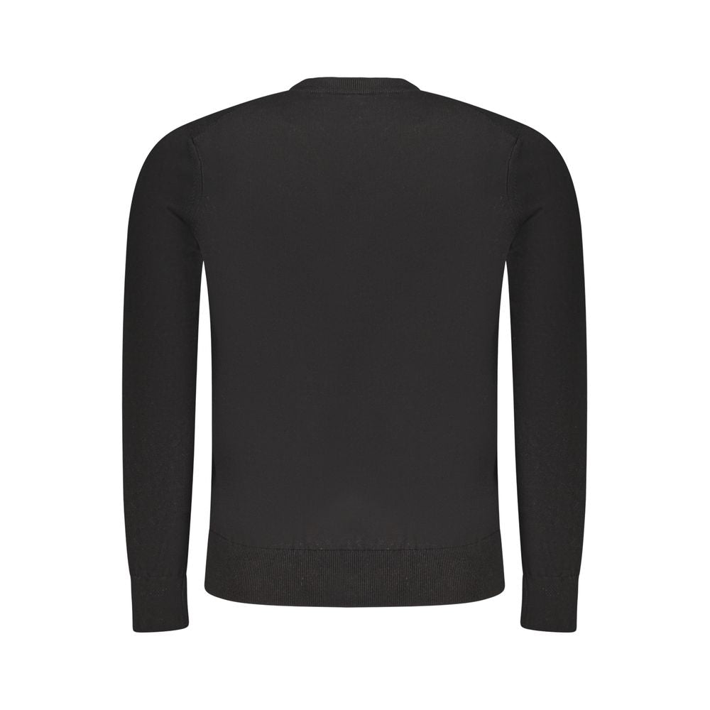 Black Cotton Sweater