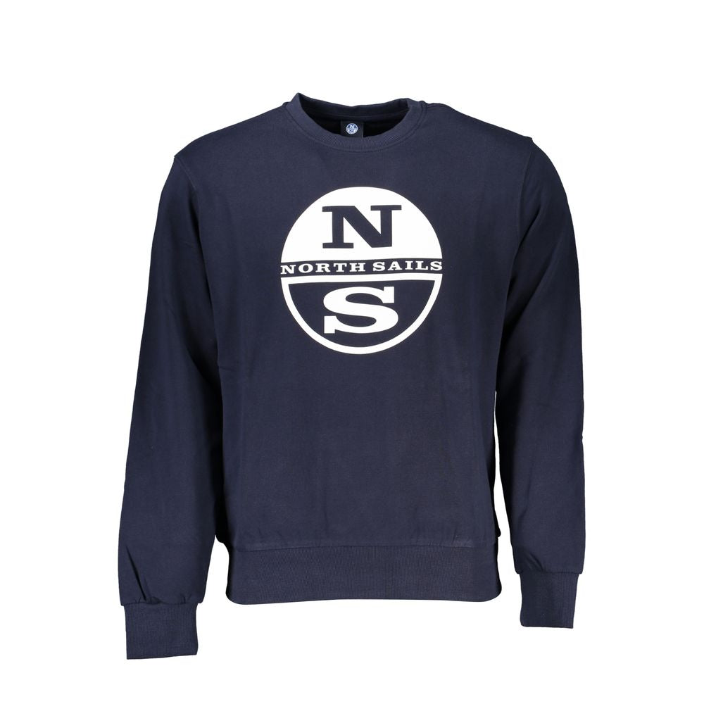 Blue Cotton Sweatshirt