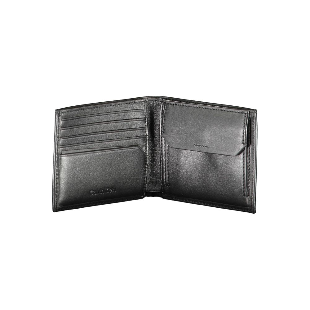 Black Leather Men Wallet