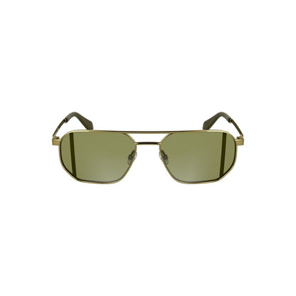 Gold Metal Men Sunglass