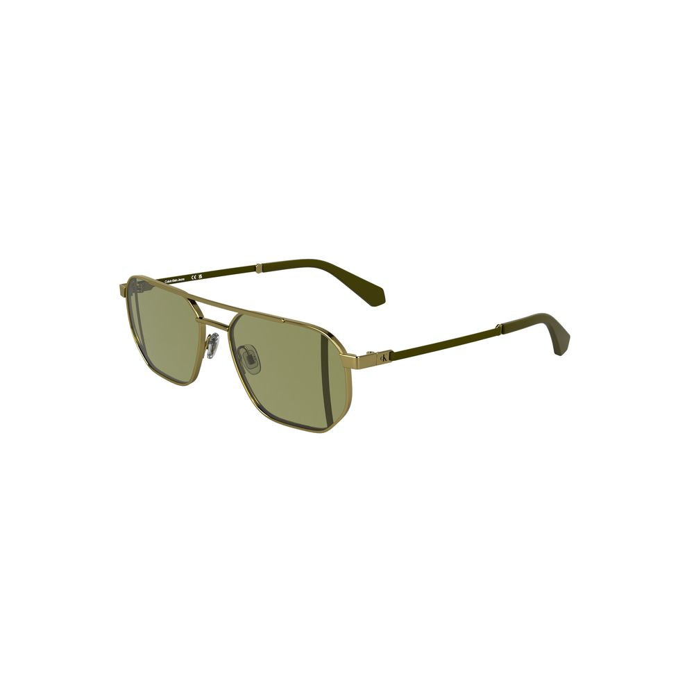 Gold Metal Men Sunglass
