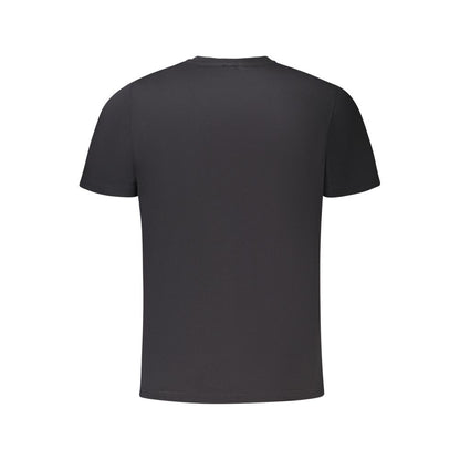 Black Cotton Men's T-Shirt