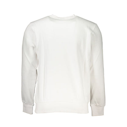 White Cotton Sweatshirt