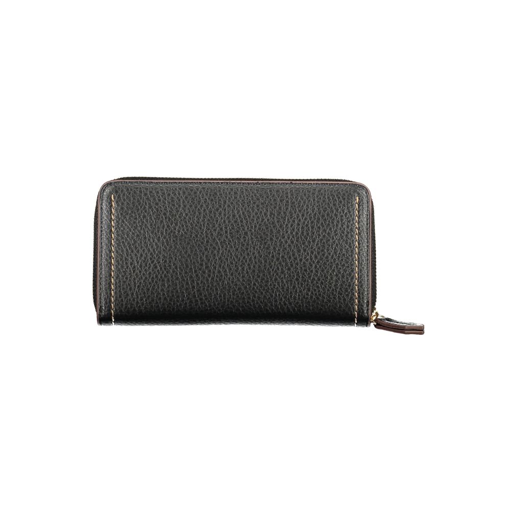 Black Polyethylene Women Wallet