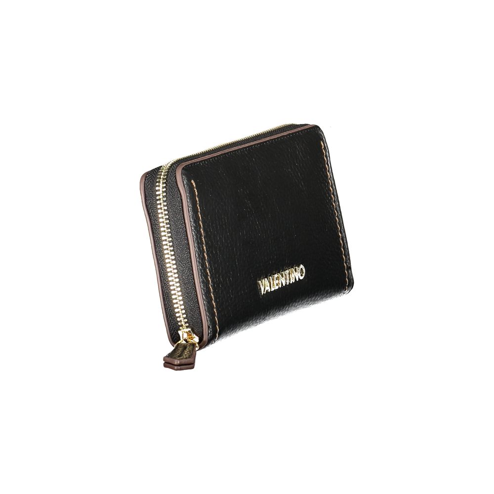 Black Polyethylene Women Wallet
