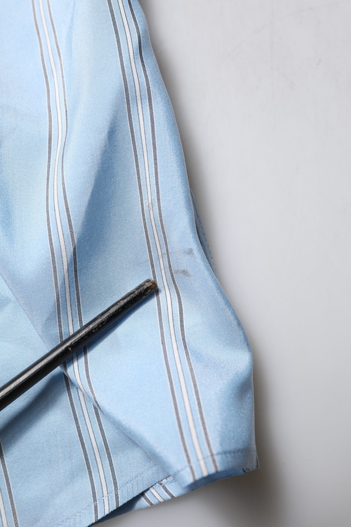 Blue Striped MARTINI Long Sleeves Dress Shirt