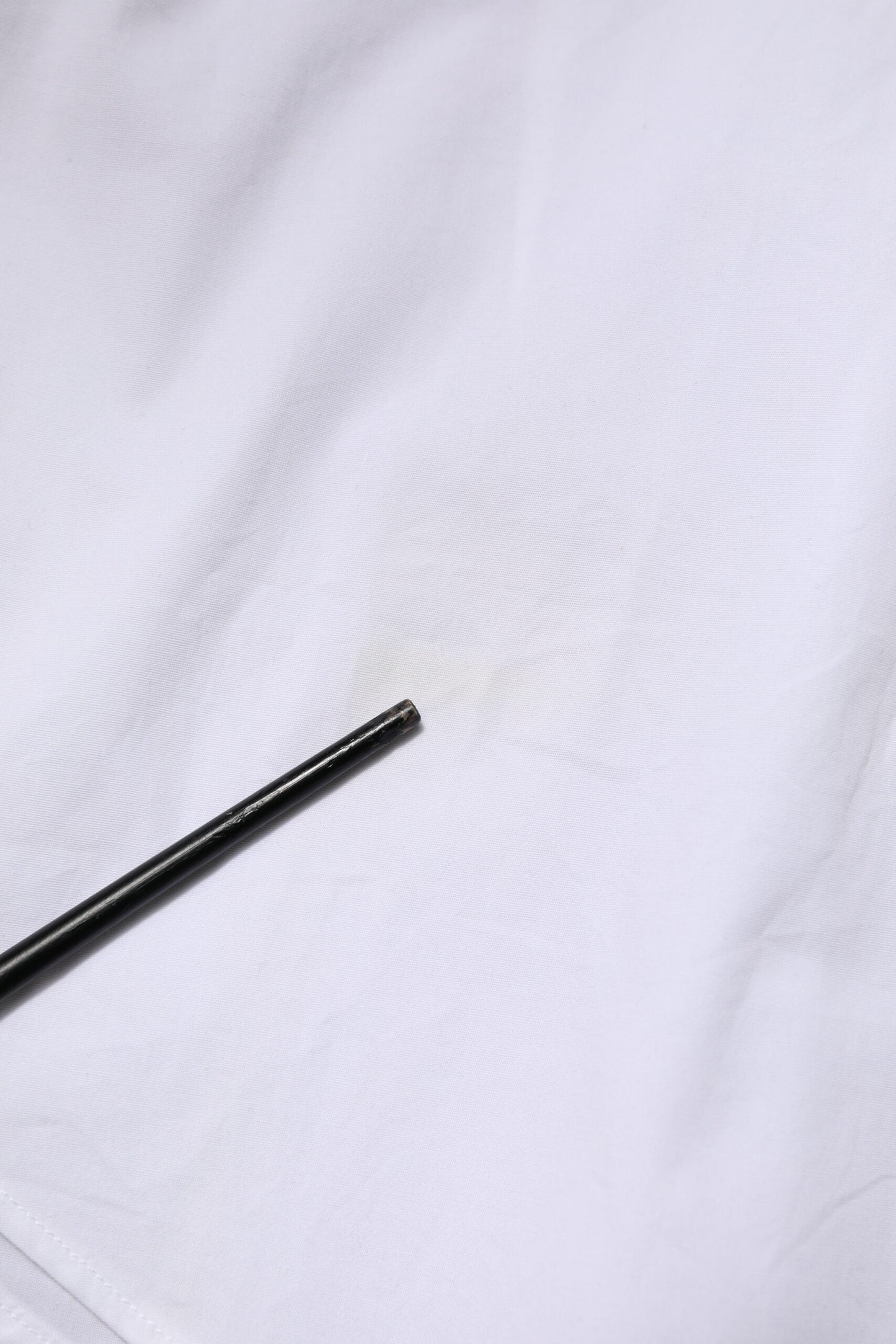 White Cotton GOLD Long Sleeves Dress Shirt