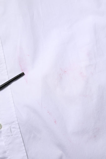 White Cotton Long Sleeves Dress Formal Shirt