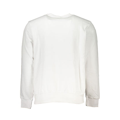 White Cotton Sweatshirt