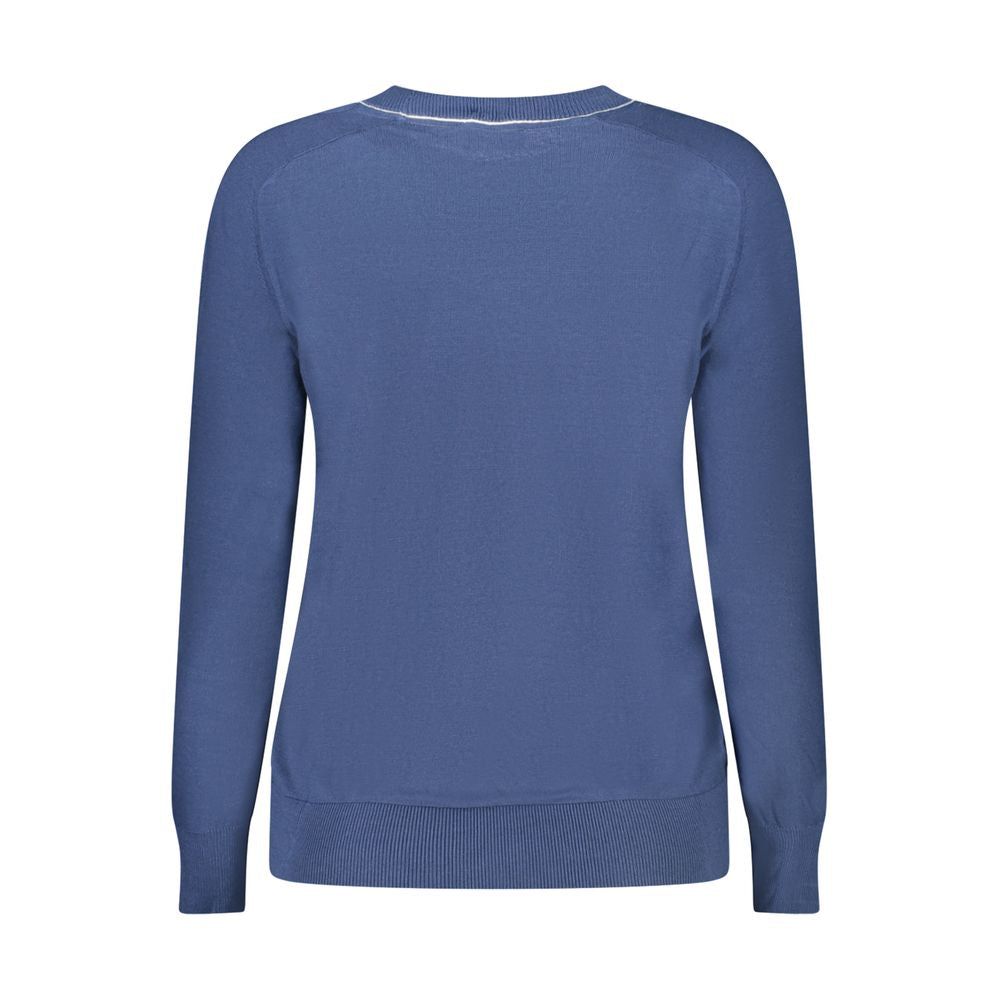 Blue Cotton Sweater