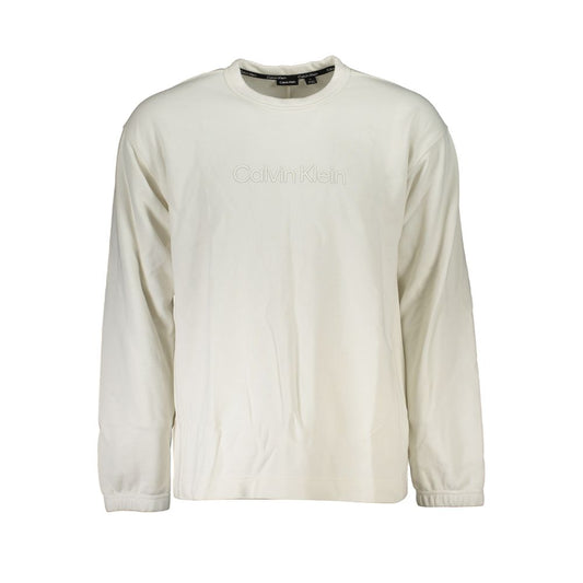 White Cotton Sweatshirt
