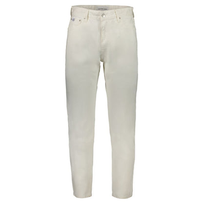 White Cotton Jeans Denim