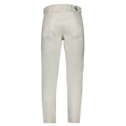 White Cotton Jeans Denim