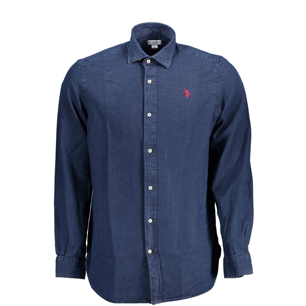Blue Cotton Shirt